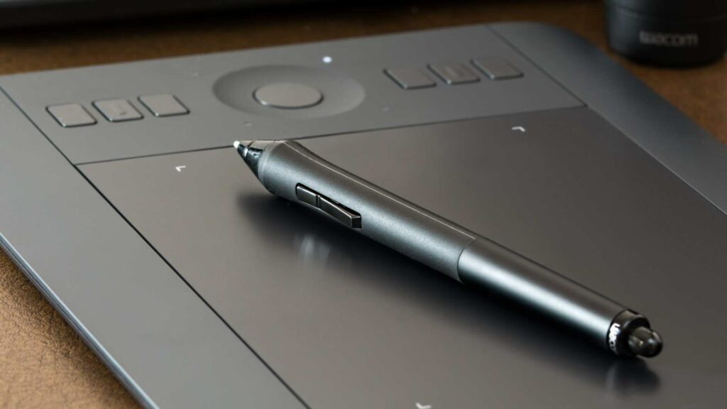 Une tablette graphique Wacom