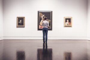 Une galerie d'art