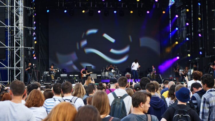 Concert de festival