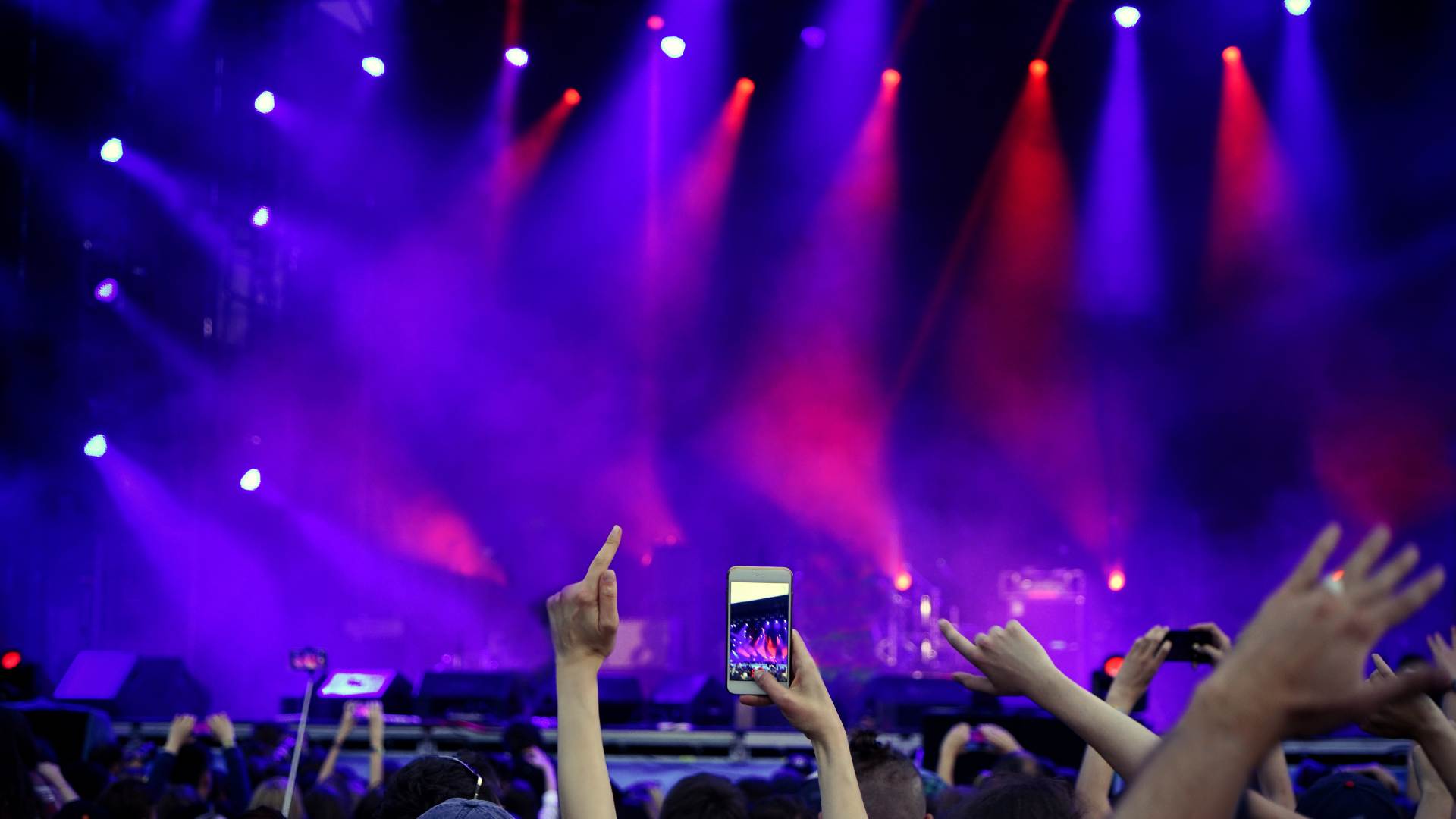 Concert de festival